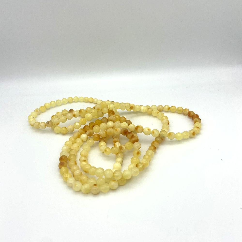 Long Cut Butterscotch Amber Necklace