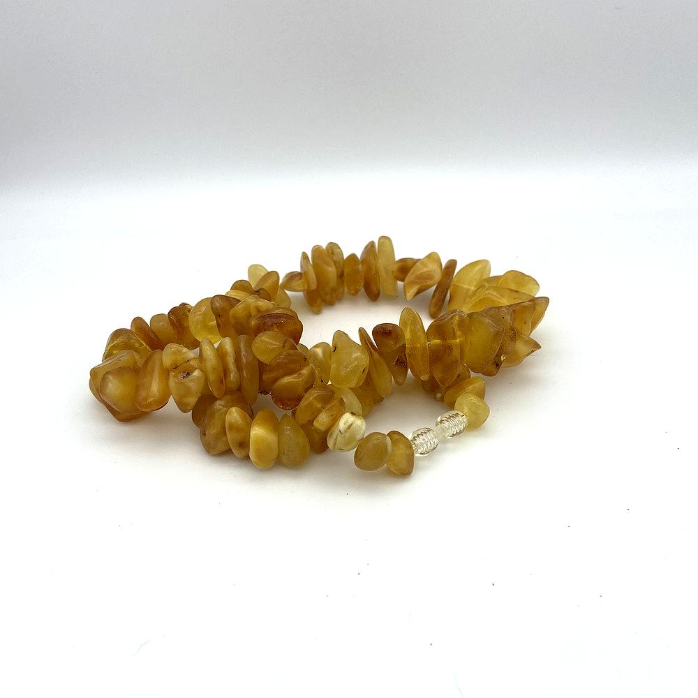 Graduated Butterscotch and Honey Amber Necklace