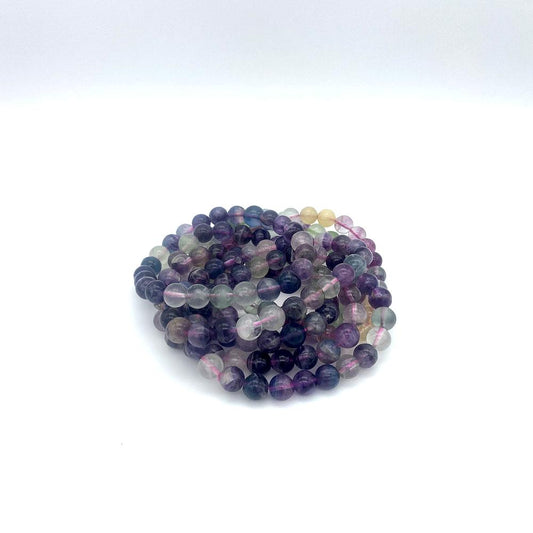 Fluorite Bead Bracelet