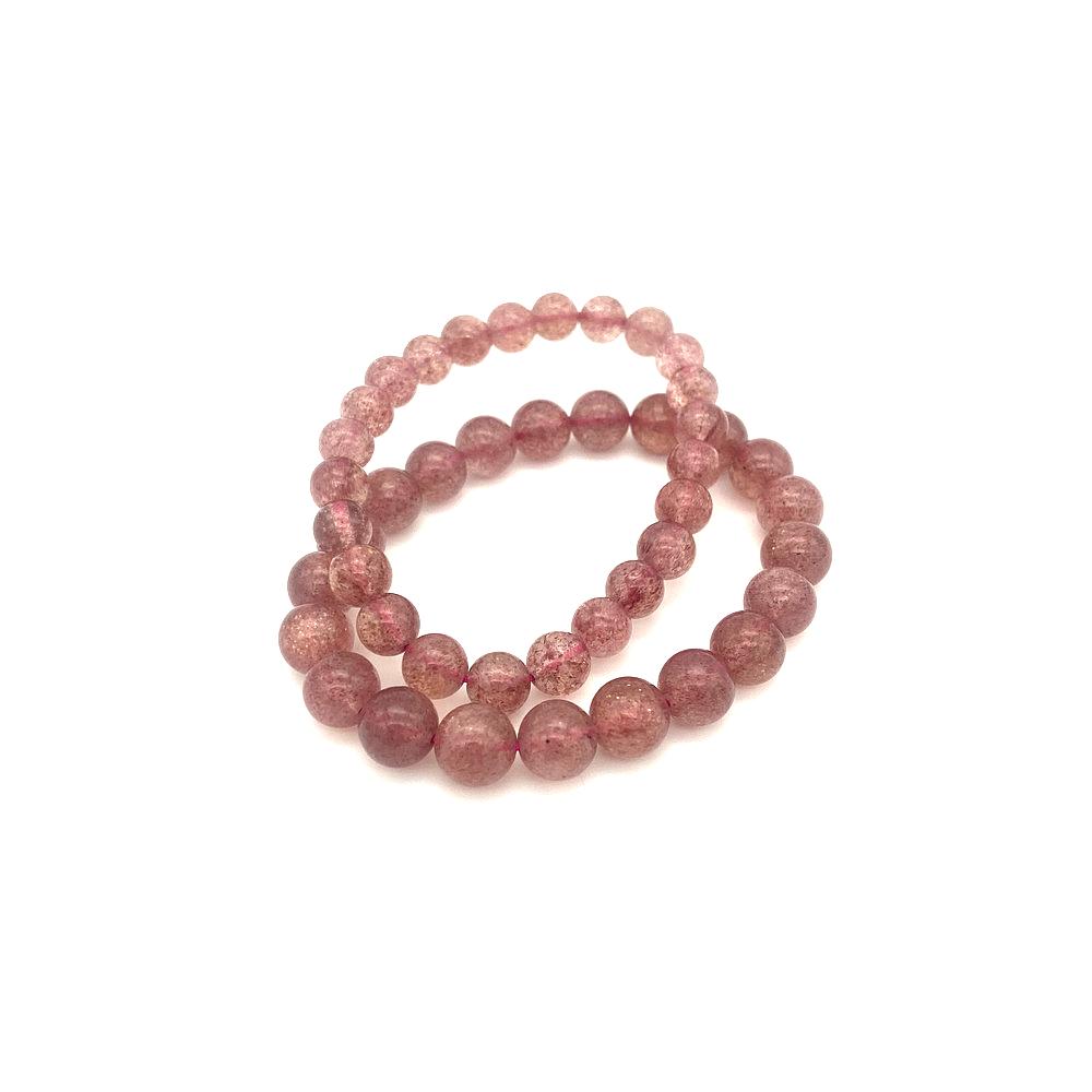 Sunstone Bead Bracelet