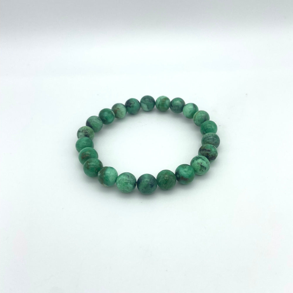 Ruby Zoisite Bead Bracelet