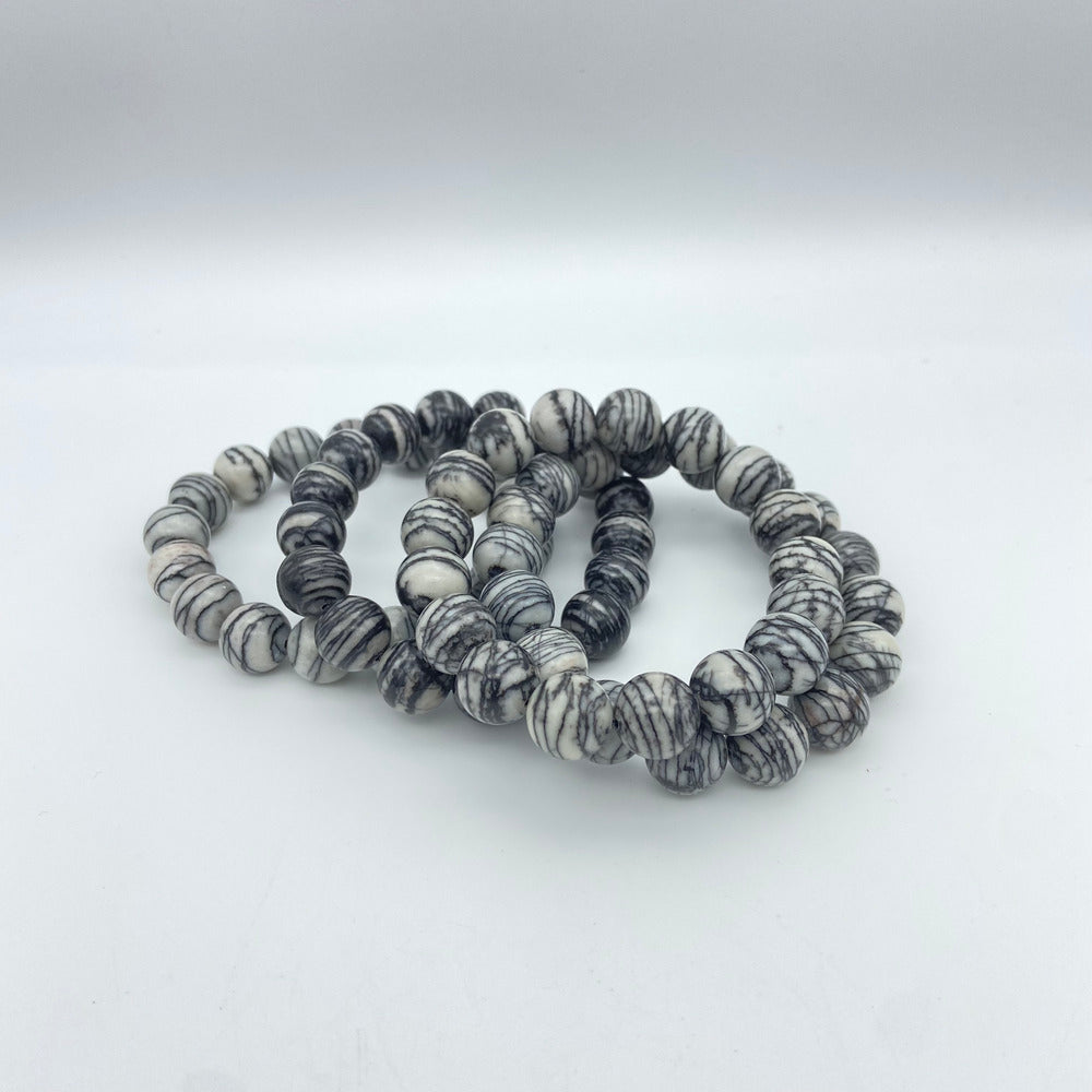 Zebra Stripe Jasper Bracelet