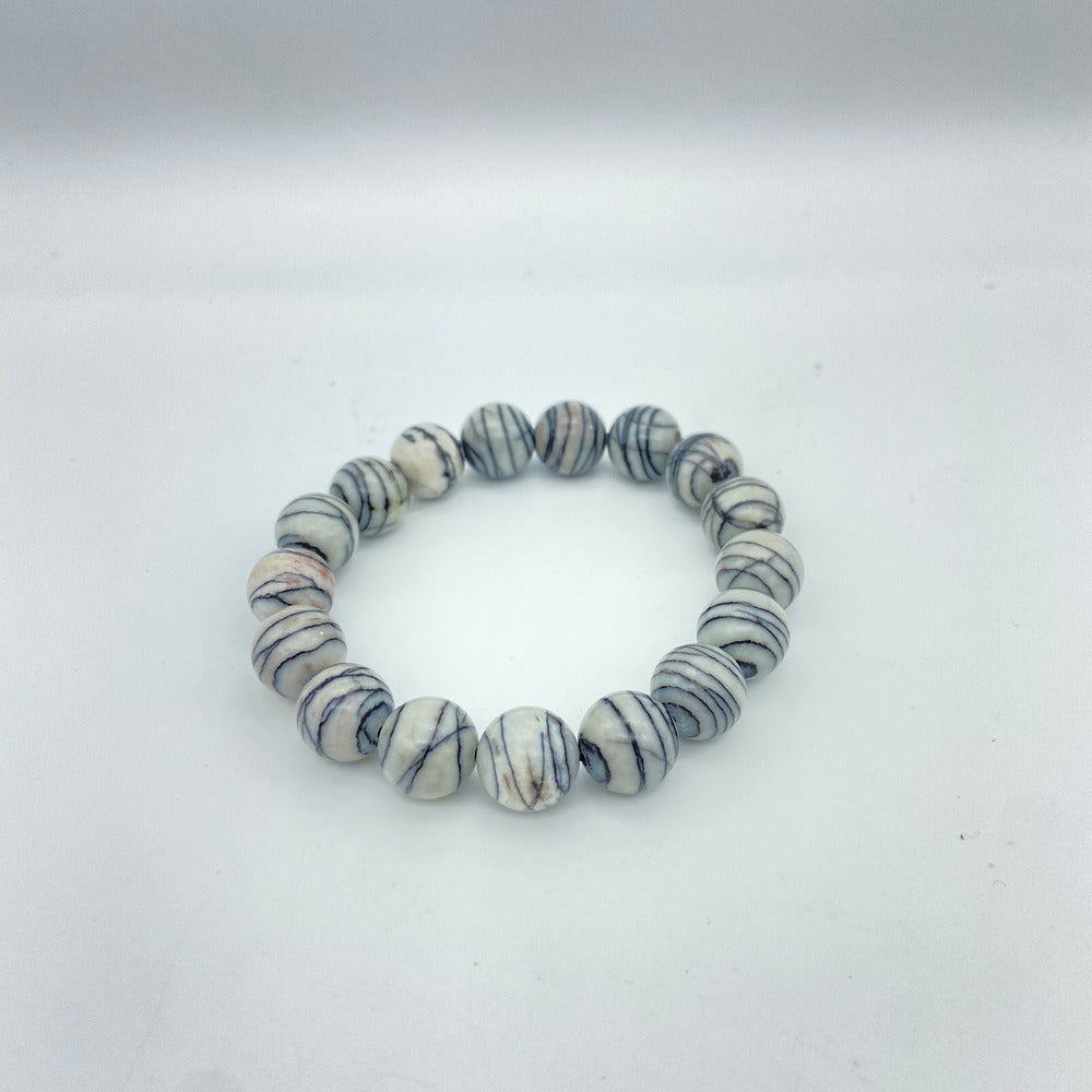 Zebra Stripe Jasper Bracelet