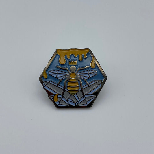 Crystal Honeycomb Queen Pin