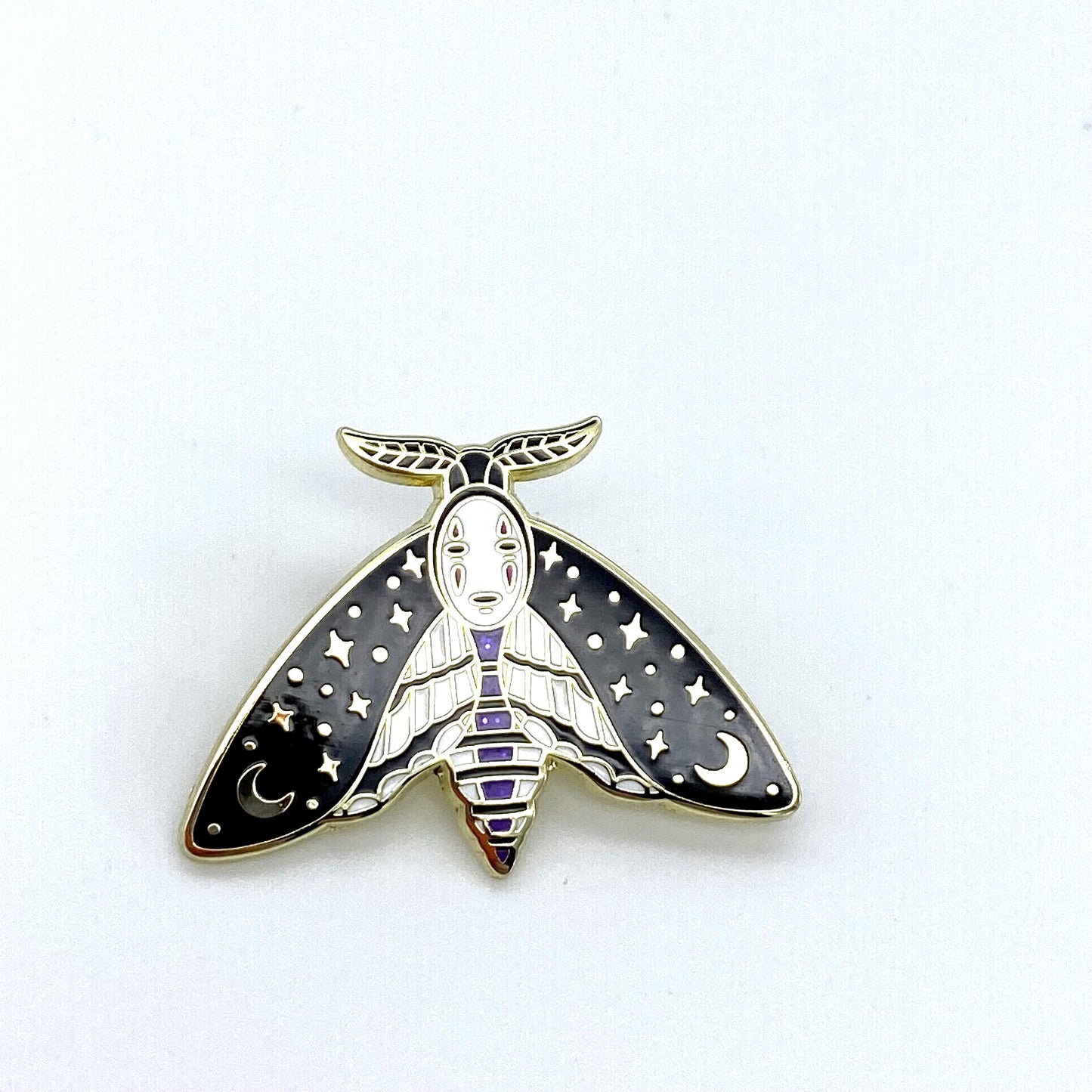 No-Face Head Moth – Moth Pin Series