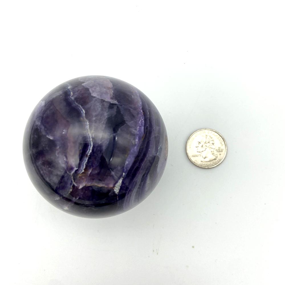 Silky Fluorite Sphere